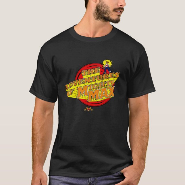 Mighty Max Retro Cartoon Classic T-Shirt (Vorderseite)