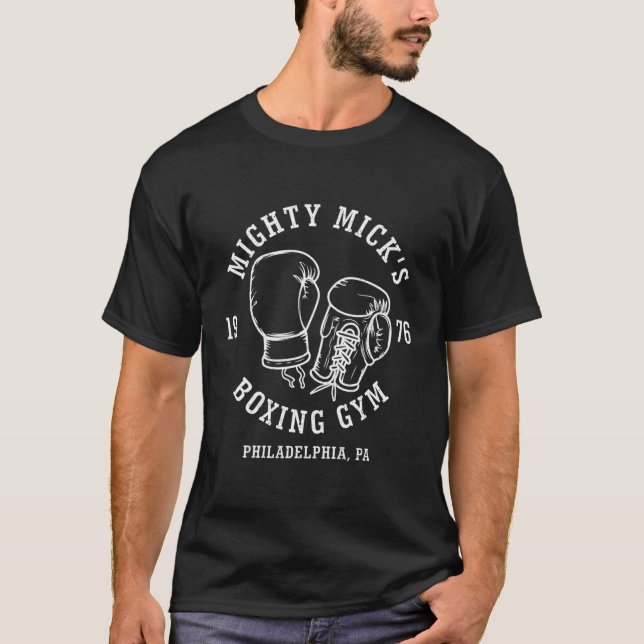 Mighty Micks Boxgym 1976 T-Shirt (Vorderseite)