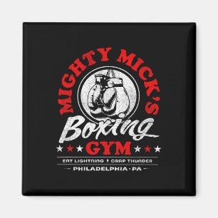 Mighty Mick's Boxing Gym Clic 70er Philadelphia Magnet
