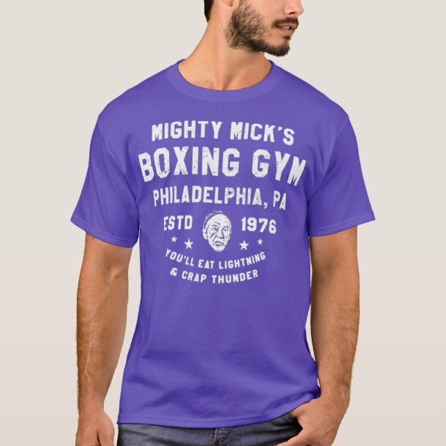 Mighty Mick's Boxstudio T-Shirt (Vorderseite)