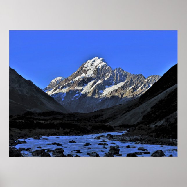 Mighty Mount Cook Poster (Vorne)