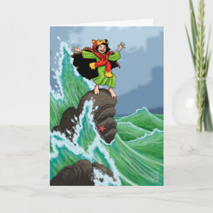 Mighty Nizz, der die Waves führt Karte