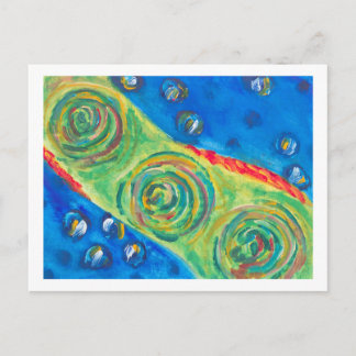 Mighty Octopus Postkarte