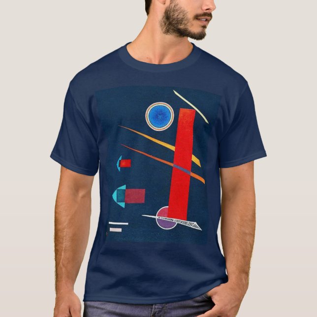 Mighty Red - Kandinsky T-Shirt (Vorderseite)