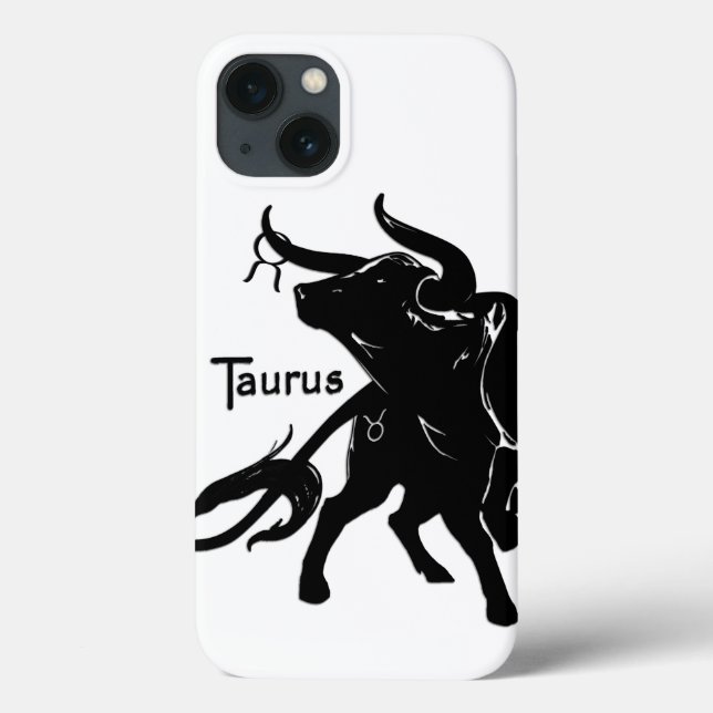 Mighty Taurus The Bull Zodiac Case-Mate iPhone Hülle (Rückseite)