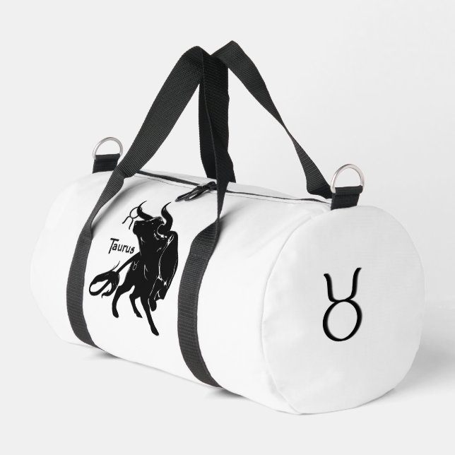 Mighty Taurus The Bull Zodiac Duffle Bag (Linke Seite)