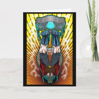Mighty Thor - Full Color Greeting Card Karte