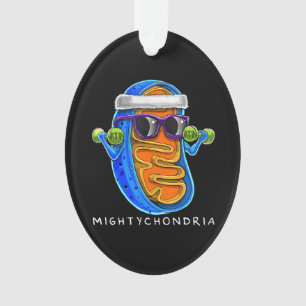 Mightychondria Zellulare Biologie Lehrerin Ornament