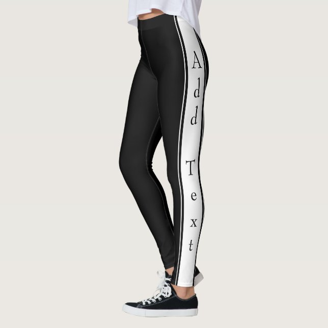 Mignes Design - Text hinzufügen Leggings (Links)