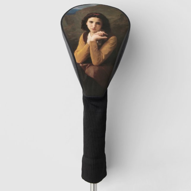 Mignon Innocence Adoleszenz Girl, Bouguereau Golf Headcover (Vorderseite)