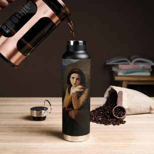 Mignon Innocence Adoleszenz Girl, Bouguereau Trinkflasche