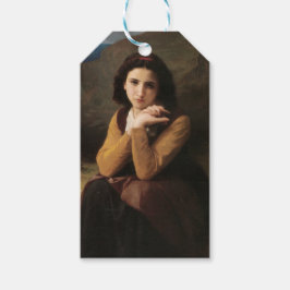 Mignon (Sweet Young French Girl) (von Bouguereau) Geschenkanhänger
