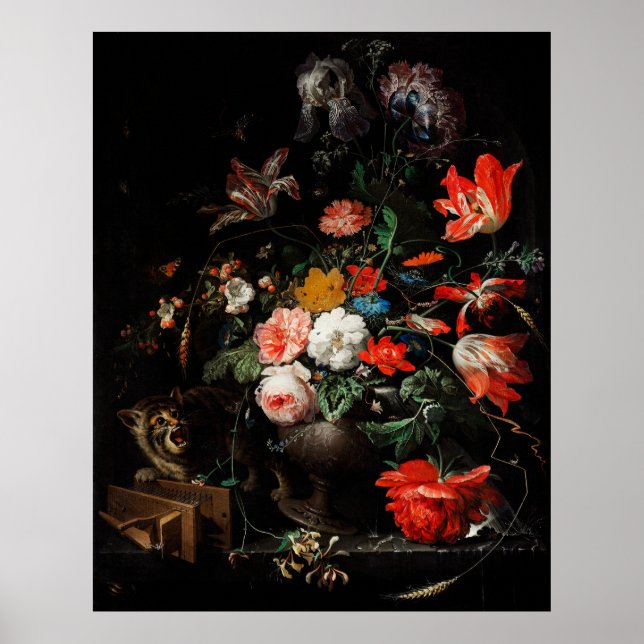 Mignon's Das umgekippte Bouquet Poster (Vorne)