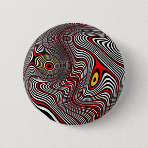 Migräne-Aura-optische Täuschung Button