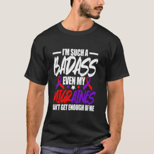 Migräne-Bewusstsein & Kopfschmerz-Unterstützung Mi T-Shirt