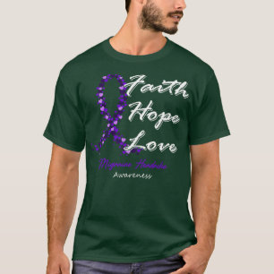 Migräne-Kopfschmerz-Bewusstsein Glaube Hoffnung Li T-Shirt