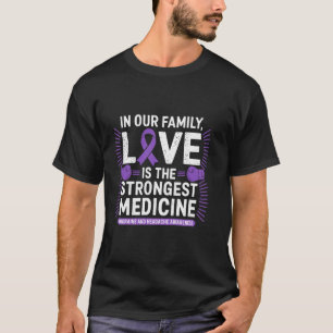 Migräne-Kopfschmerz-Bewusstsein Liebe stärkste Med T-Shirt