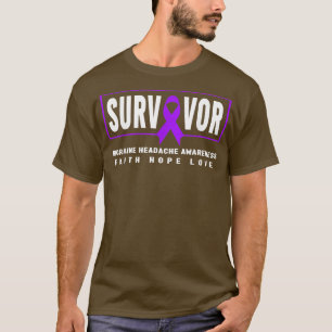 Migräne-Kopfschmerz-Überlebender - Migräne-Kopfsch T-Shirt