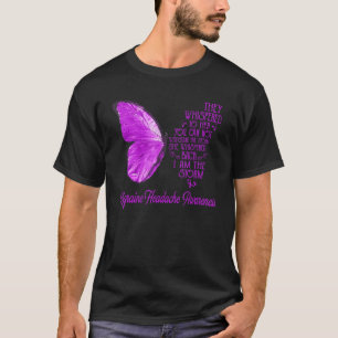 Migräne Kopfschmerzen Bewusstsein Schmetterling Pi T-Shirt