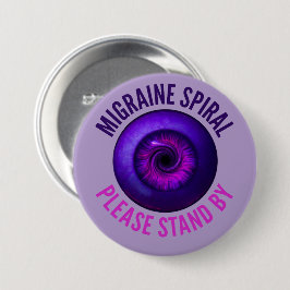 Migräne-Spirale: Bitte Warten Button