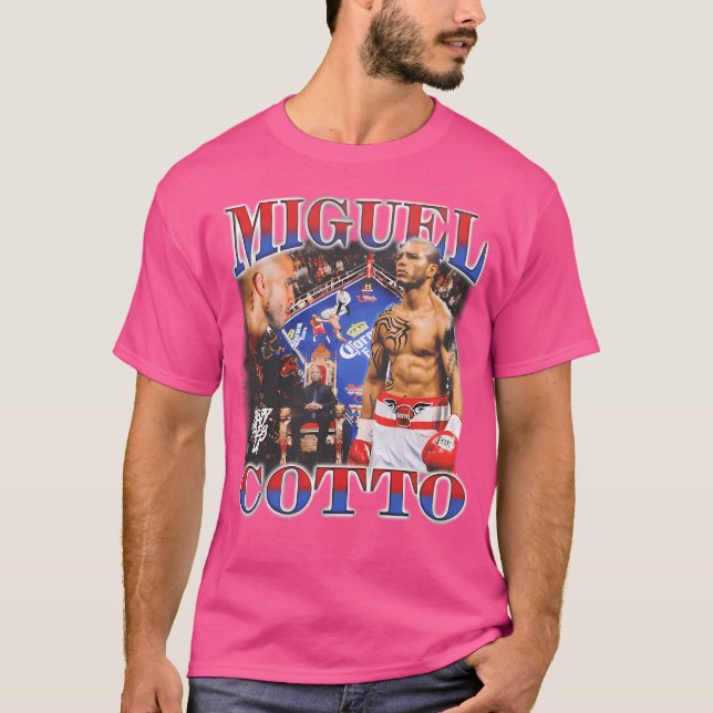 Miguel Cotto Puerto Rican Boxing Legend T-Shirt (Vorderseite)