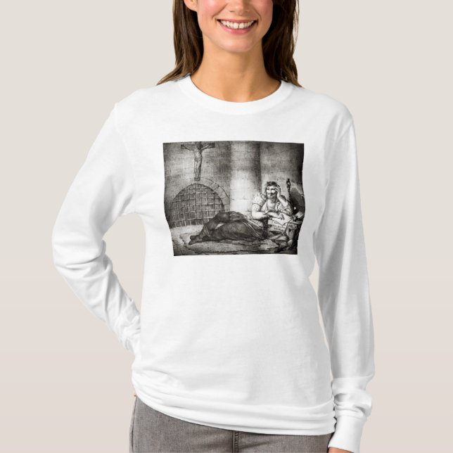 Miguel de Cervantes Saavedra T-Shirt (Vorderseite)