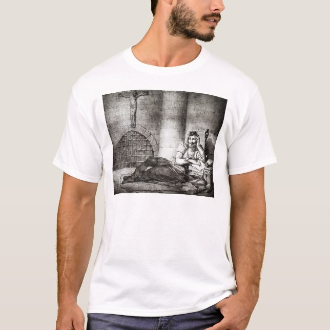 Miguel de Cervantes Saavedra T-Shirt (Vorderseite)