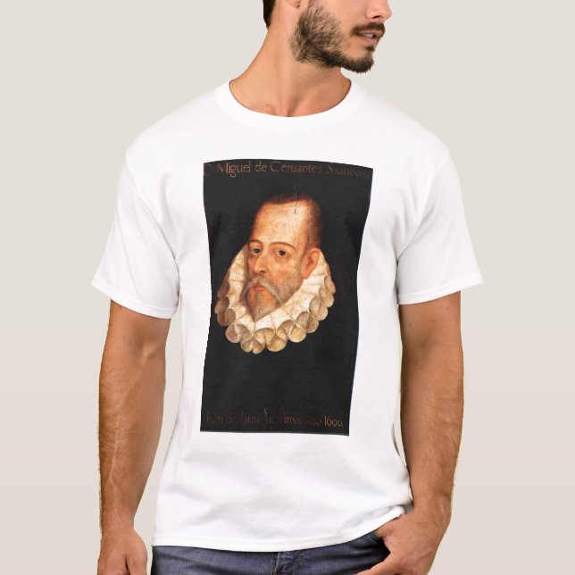 Miguel de Cervantes T-Shirt (Vorderseite)