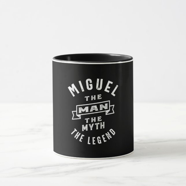 Miguel Personalisiert Name Birthday Gift Tasse (Zentrum)