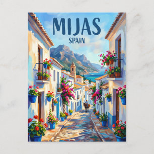 Mijas Spanien Postkarte