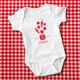 Mijn Eerse 3 Oktober hutspot Leidens ontze Baby Strampler