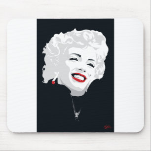 MIK05BW Miki Marilyn.tif Mousepad