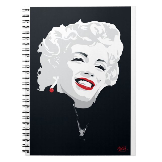 MIK05BW Miki Marilyn.tif Notizblock (Vorderseite)
