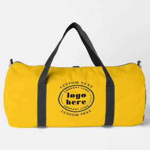 Mikado Gelb Firmenlogo Geschäftliche Förderung Duffle Bag