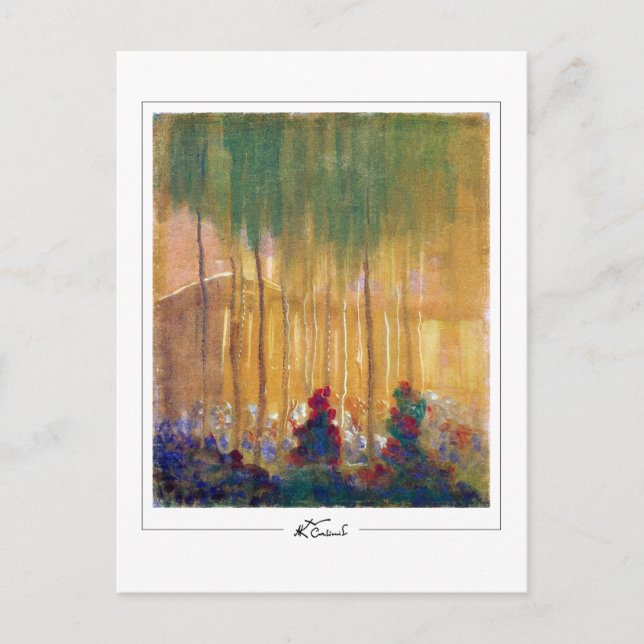 Mikalojus Konstantinas Ciurlionis #135 - Fine A... Postkarte (Vorderseite)