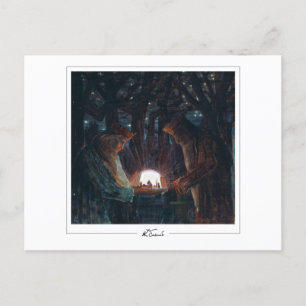 Mikalojus Konstantinas Ciurlionis #136 - Fine A... Postkarte