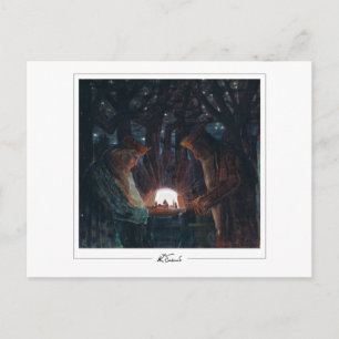 Mikalojus Konstantinas Ciurlionis #136 - Fine A... Postkarte