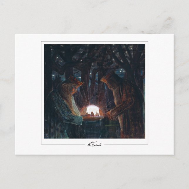 Mikalojus Konstantinas Ciurlionis #136 - Fine A... Postkarte (Vorderseite)