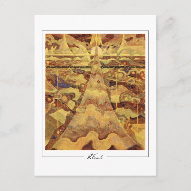 Mikalojus Konstantinas Ciurlionis #14 - Fine Ar.. Postkarte (Vorderseite)