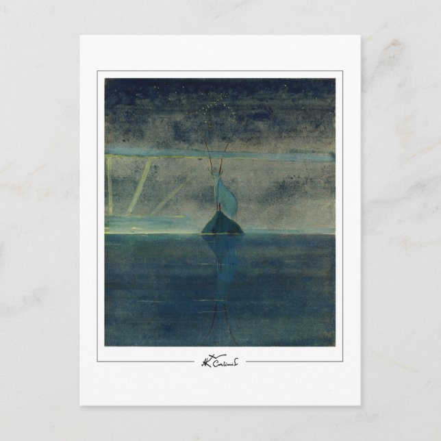 Mikalojus Konstantinas Ciurlionis #157 - Fine A... Postkarte (Vorderseite)