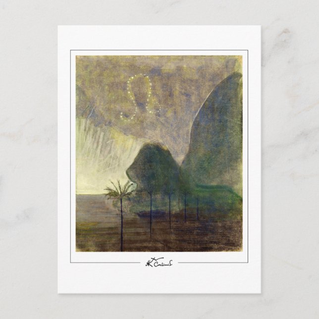 Mikalojus Konstantinas Ciurlionis #161 - Fine A... Postkarte (Vorderseite)