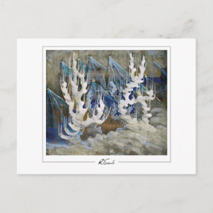 Mikalojus Konstantinas Ciurlionis #205 - Fein A… Postkarte