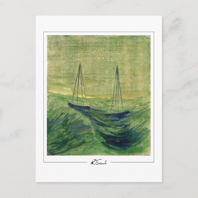 Mikalojus Konstantinas Ciurlionis #219 - Fine A... Postkarte (Vorderseite)