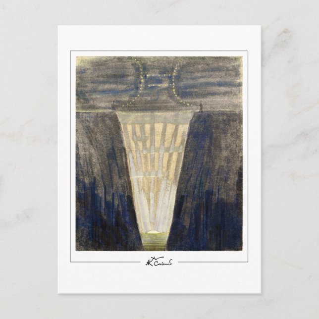 Mikalojus Konstantinas Ciurlionis #242 - Fine A... Postkarte (Vorderseite)