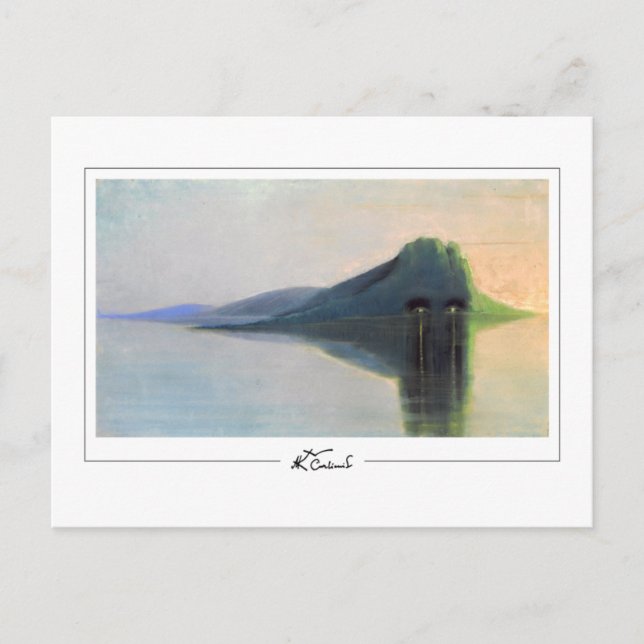 Mikalojus Konstantinas Ciurlionis #257 - Fine A... Postkarte (Vorderseite)