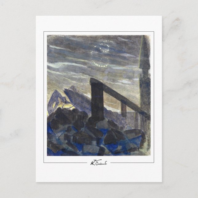 Mikalojus Konstantinas Ciurlionis #57 - Fine Ar.. Postkarte (Vorderseite)