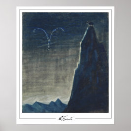 Mikalojus Konstantinas Ciurlionis Zedign Art Post. Poster