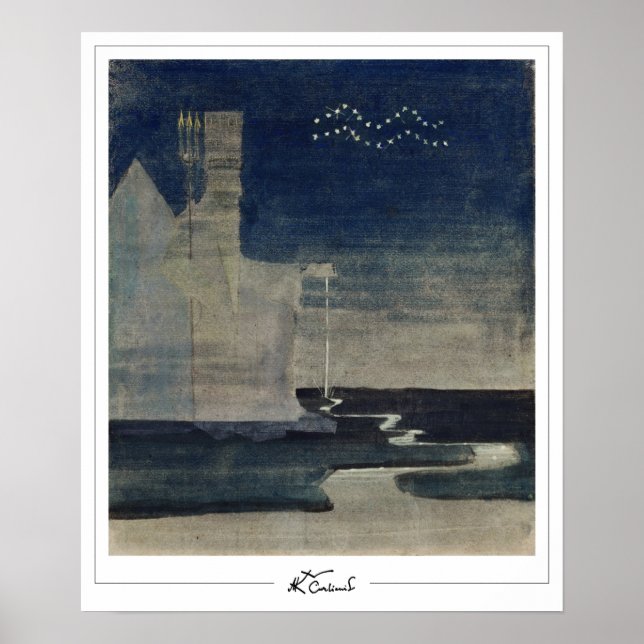 Mikalojus Konstantinas Ciurlionis Zedign Art Post. Poster (Vorne)