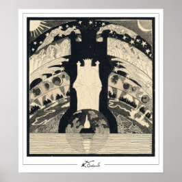 Mikalojus Konstantinas Ciurlionis Zedign Art Post. Poster