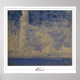 Mikalojus Konstantinas Ciurlionis Zedign Art Post. Poster